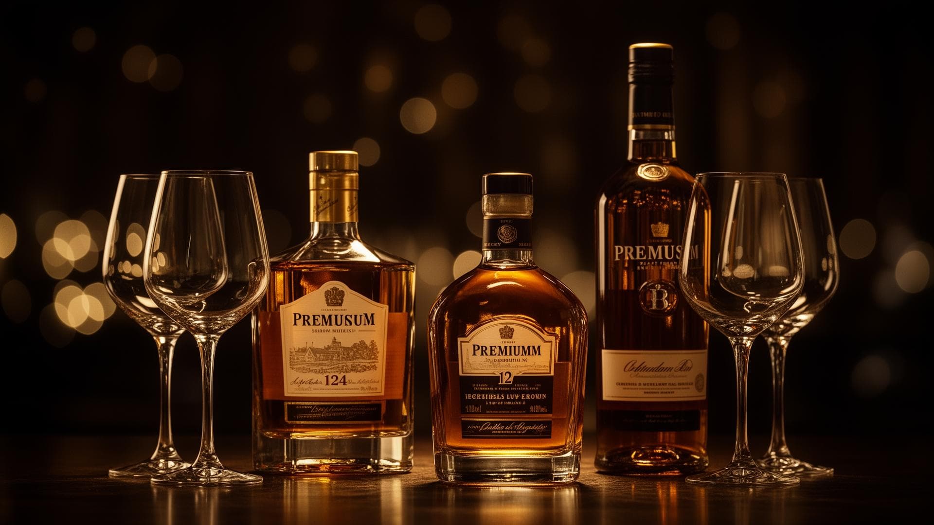 Premium liquor collection